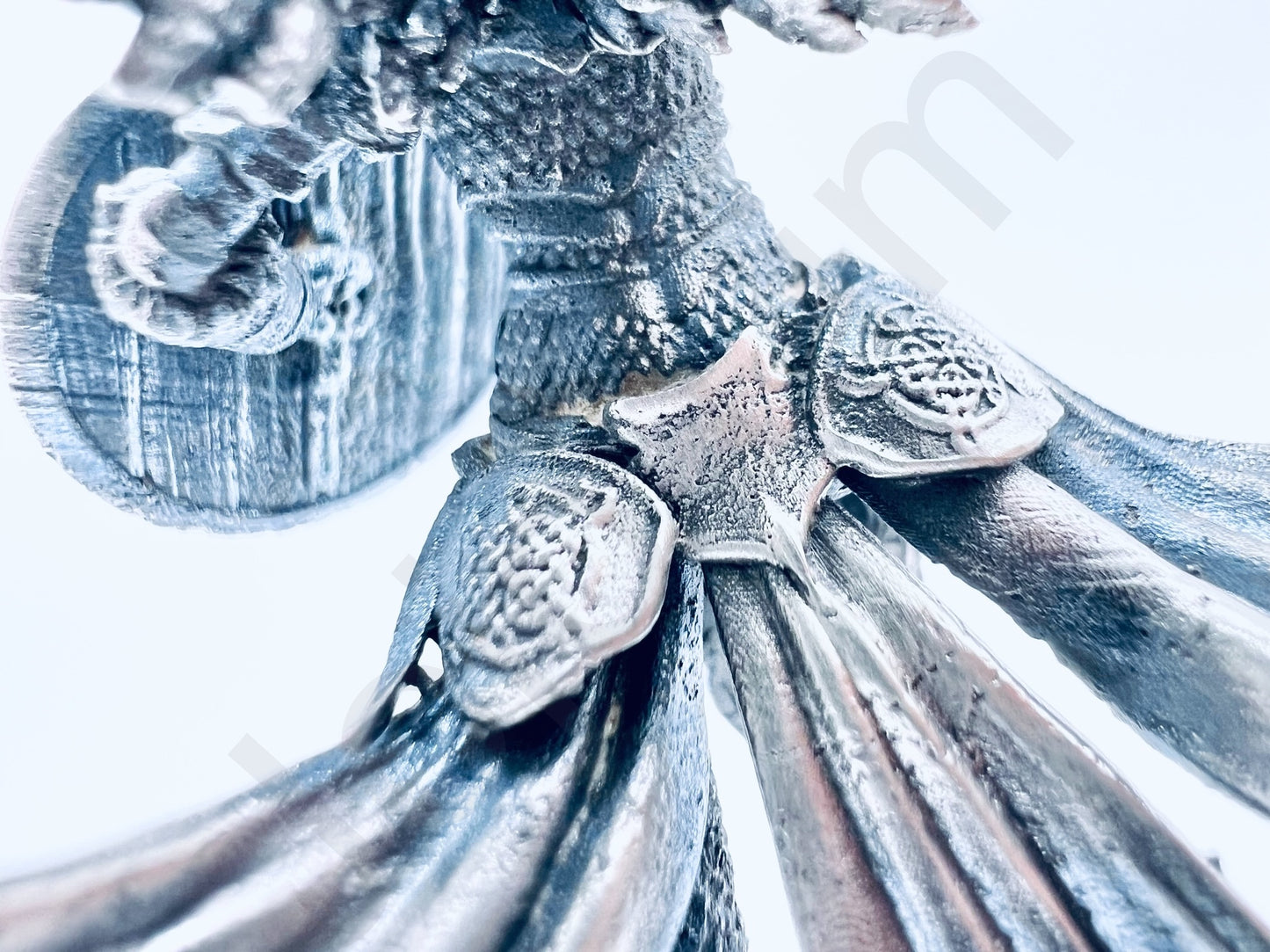 "Valkyrie " .999+ Silver Statue, Hand Poured, Investment Casting, Custom Made [LIMITED MINTAGE: 100]