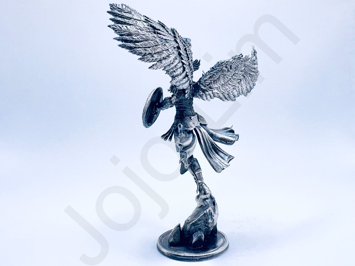 "Valkyrie " .999+ Silver Statue, Hand Poured, Investment Casting, Custom Made [LIMITED MINTAGE: 100]