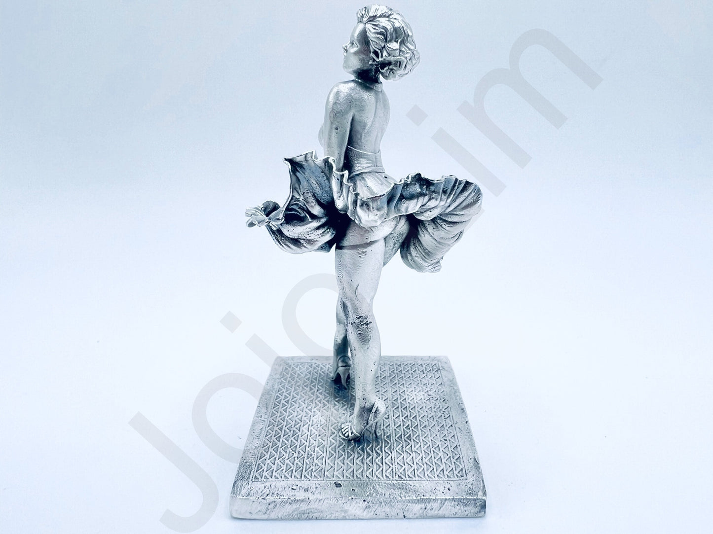 "Marilyn Monroe" .999+ Silver Statue, Hand Poured, Investment Casting, Custom Made [LIMITED MINTAGE: 100]