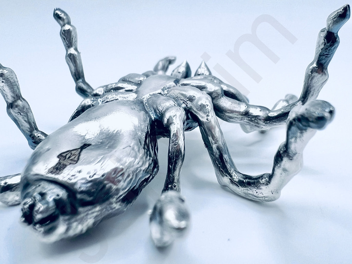 "Tarantula" Spider .999+ Silver Statue, Hand Poured, Investment Casting, Custom Made [LIMITED MINTAGE: 100]