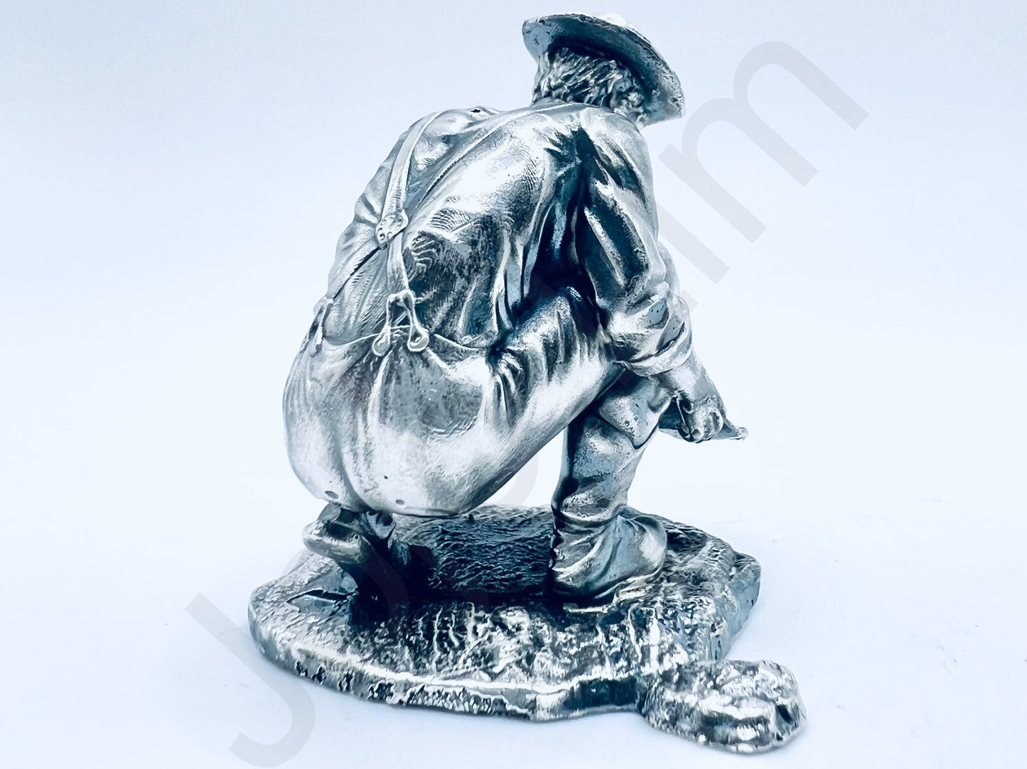 "Prospector" .999+ Silver Statue, Hand Poured, Investment Casting, Custom Made [LIMITED MINTAGE: 100]