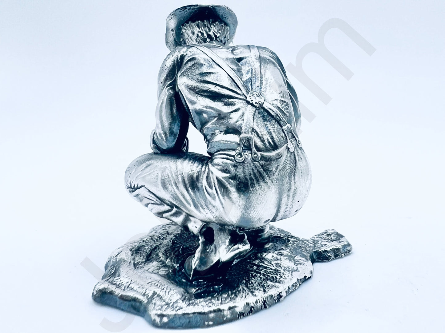 "Prospector" .999+ Silver Statue, Hand Poured, Investment Casting, Custom Made [LIMITED MINTAGE: 100]