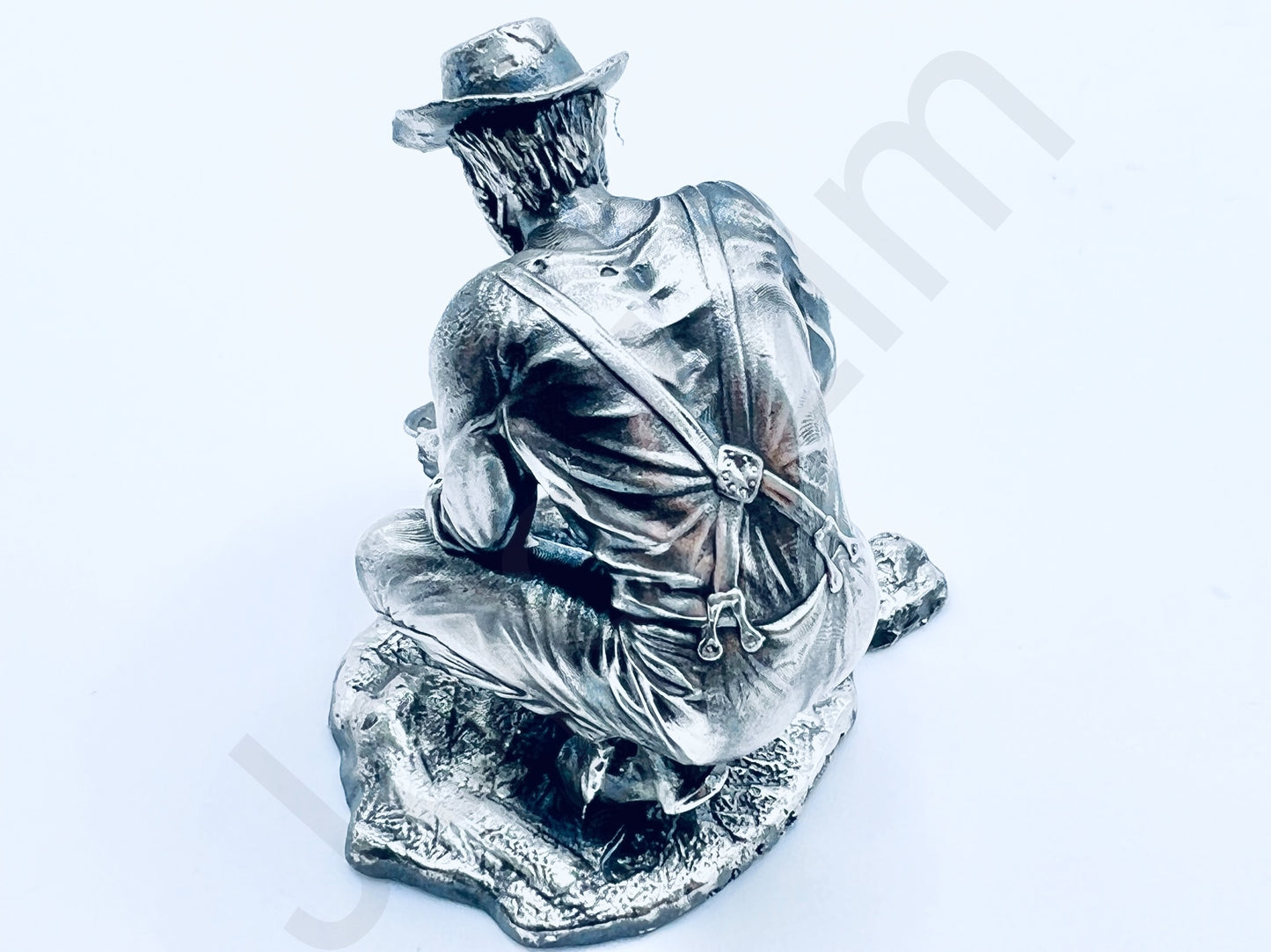 "Prospector" .999+ Silver Statue, Hand Poured, Investment Casting, Custom Made [LIMITED MINTAGE: 100]