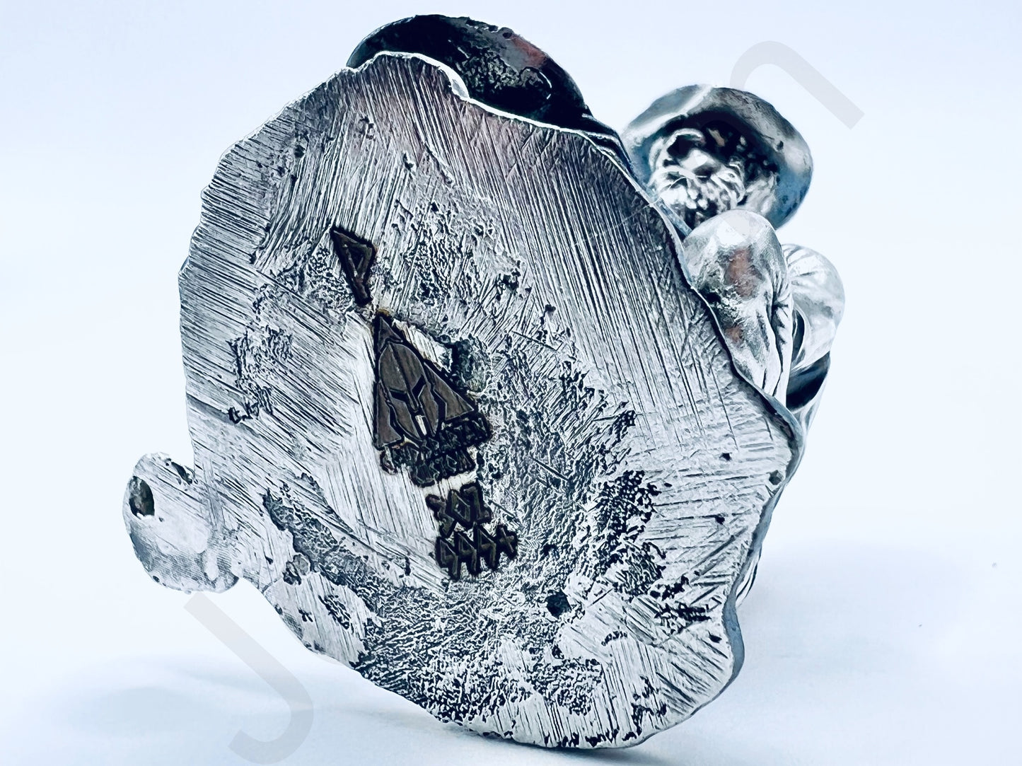 "Prospector" .999+ Silver Statue, Hand Poured, Investment Casting, Custom Made [LIMITED MINTAGE: 100]