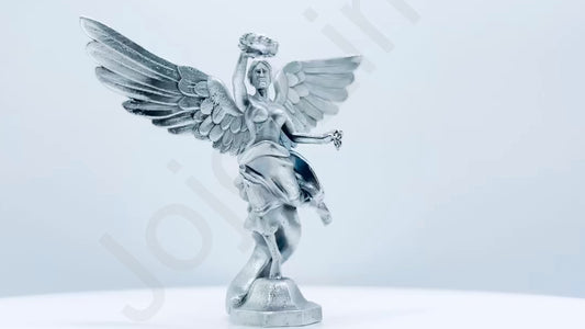 "Angel Of Independence" .999+ Silver Statue, Hand Poured, Investment Casting, Custom Made [LIMITED MINTAGE: 100]